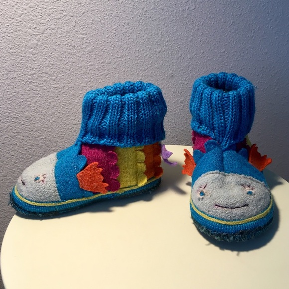 Garnet Hill fish slippers - Picture 7 of 7